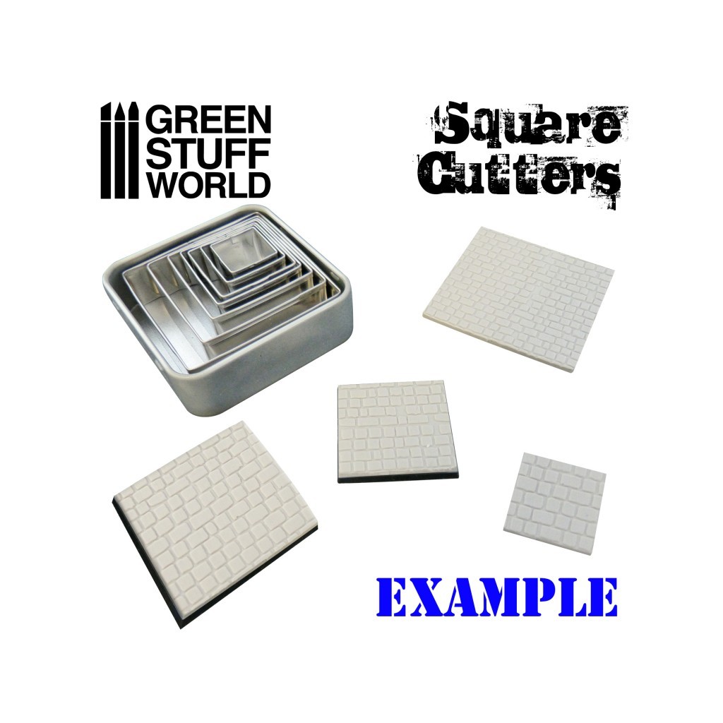 Cutters Carrés pour Socles