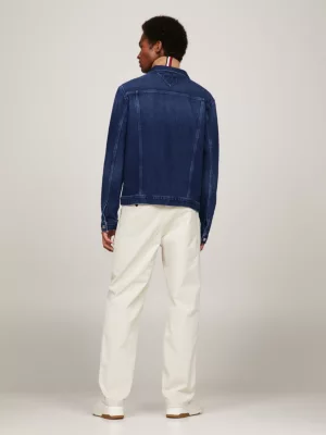 Jaqueta jeans estilo caminhoneiro