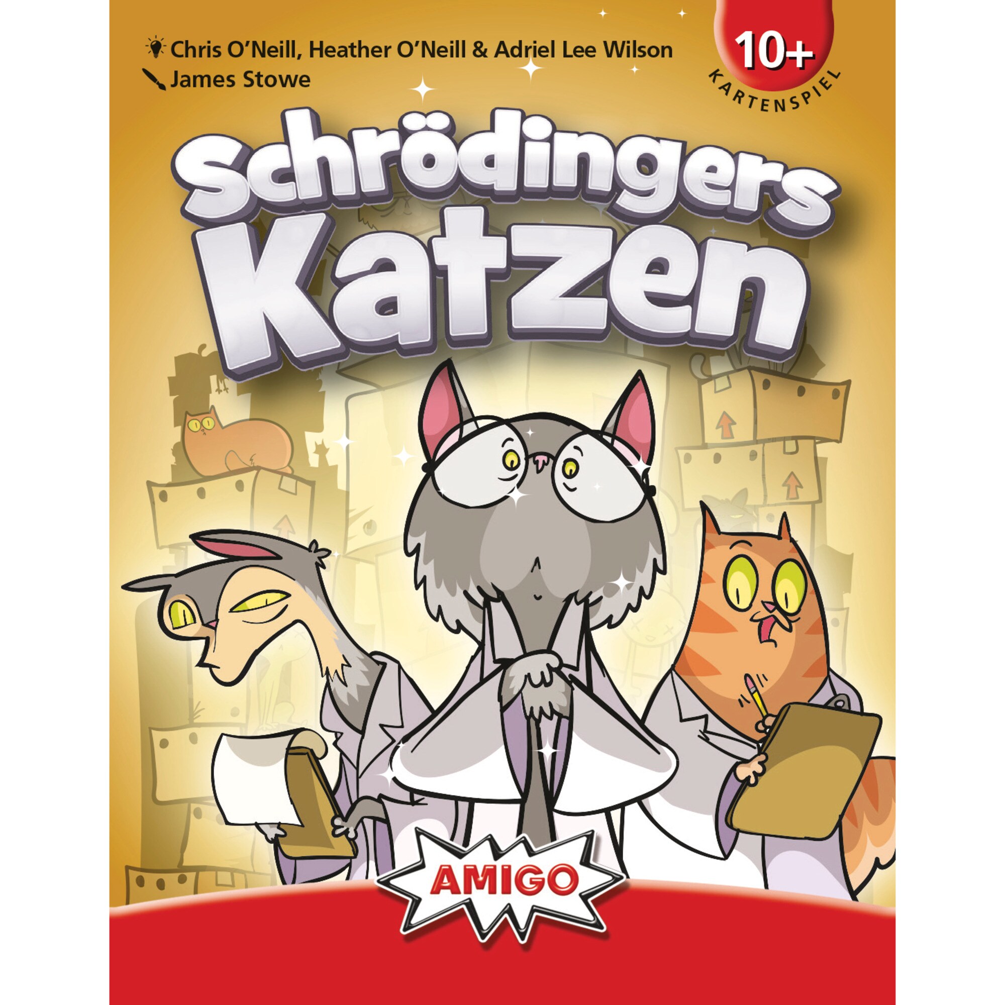Amigo Brettspiel Schrödingers Katzen