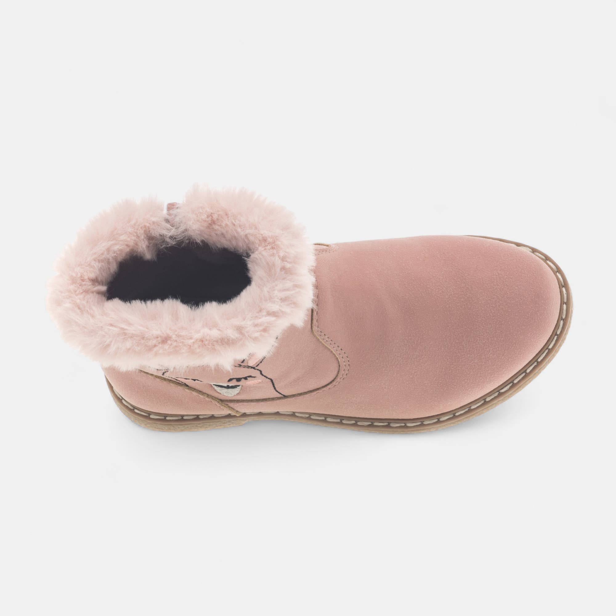 Bottines Fille rose