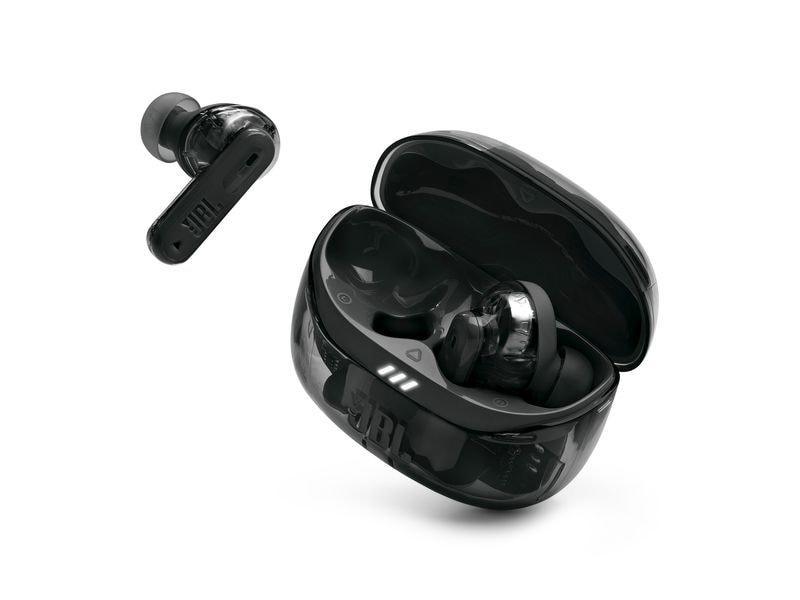 JBL True Wireless In-Ear-Kopfhörer Tune Beam 2 Schwarz glan Kabellose Ohrhörer mit Noise-Cancelling-Funktion