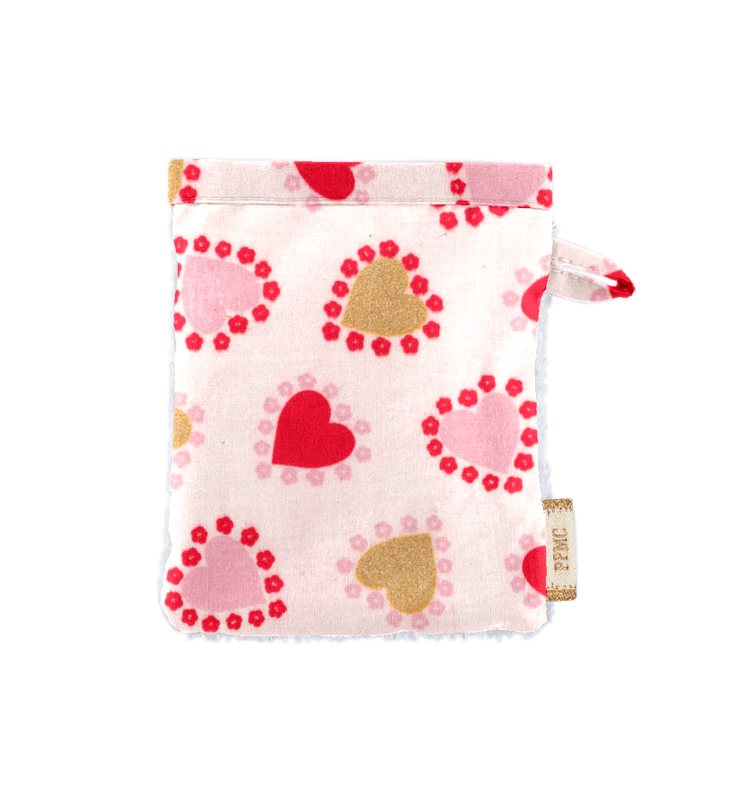 Mini-Gant Démaquillant Petits Coeurs