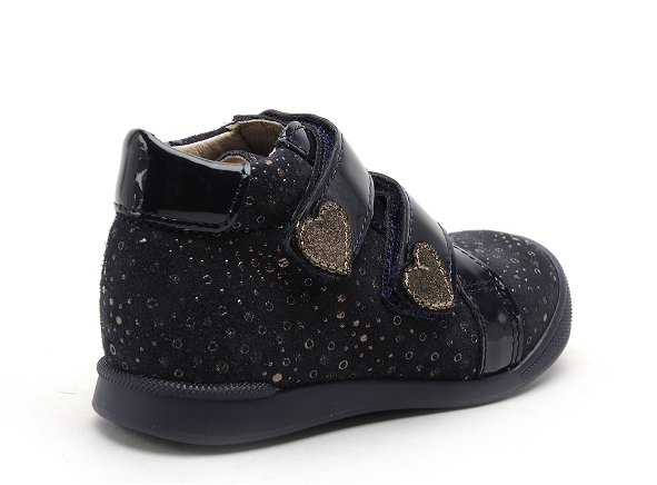 Bopy boots bottine bebe ugoline bleu
