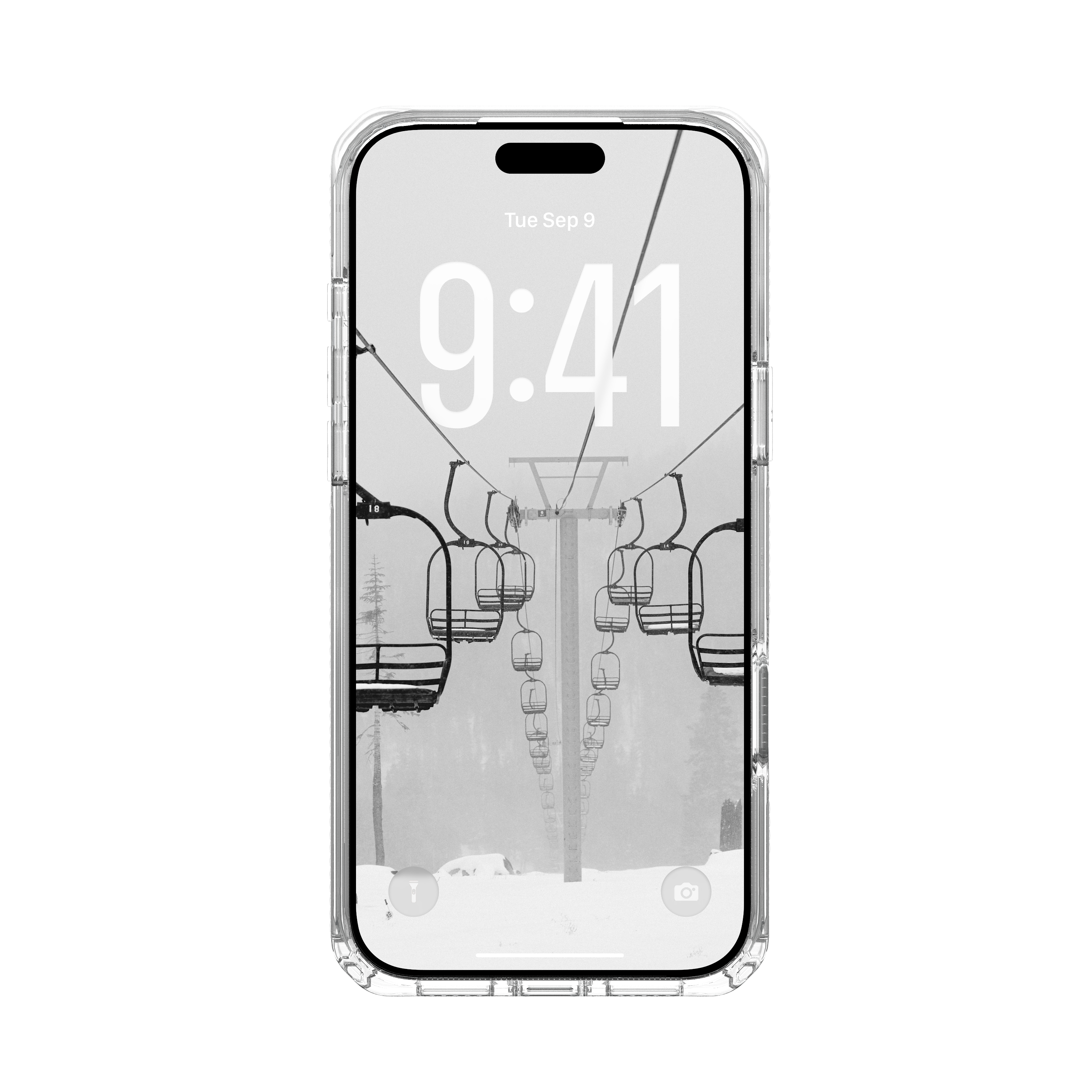 iPhone 17 Pro Max MagSafe Hybrid Schutzhülle Plyo (114530114341) - Ice (Weiss / Transparent)