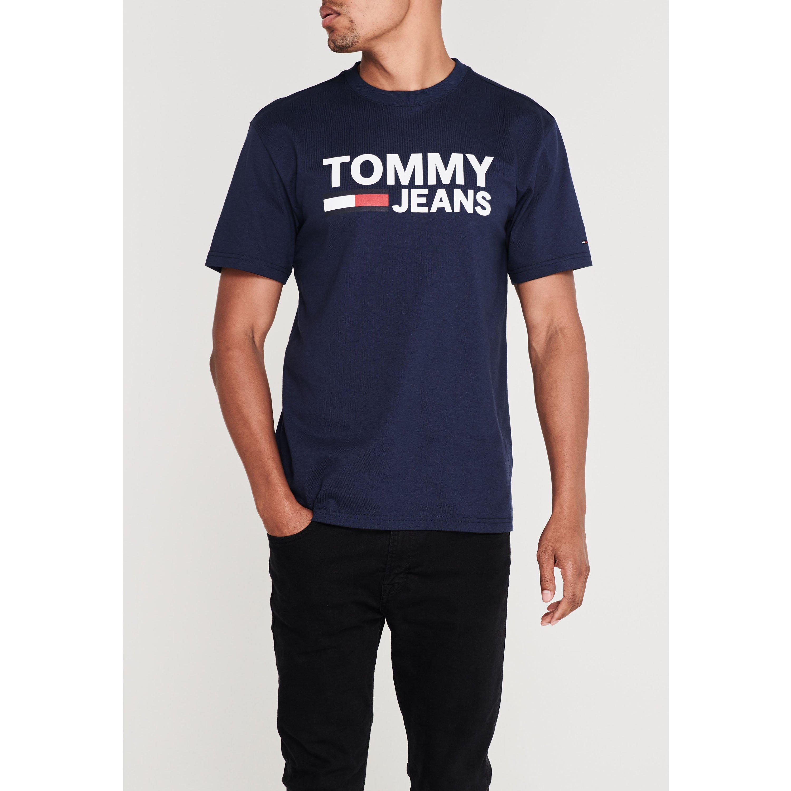 Tommy Jeans Corp Logo Tee
