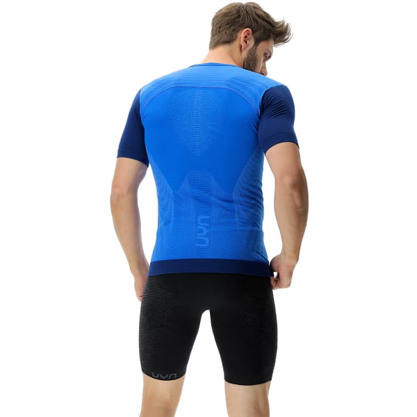 T-shirt running UYN MAN RUNNING PB42 OW SHIRT SULPHUR SPIRNG/PEACOT