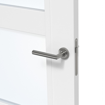 Arne & Bodil binnendeur ABB102 blank glas - wit afgelakt - glaslat wit