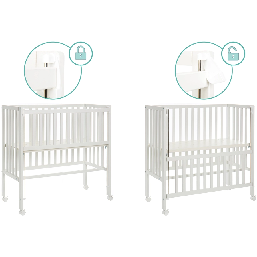 fillikid Beistellbett Cocon Plus weiß