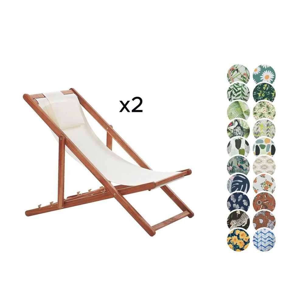 AVELLINO - Ligbed - Wit - Polyester