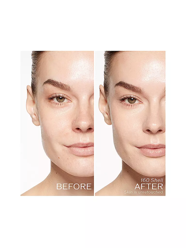 SHISEIDO REVITALESSENCE Skin Glow Foundation SPF30 PA+++ (160 Shell) camel