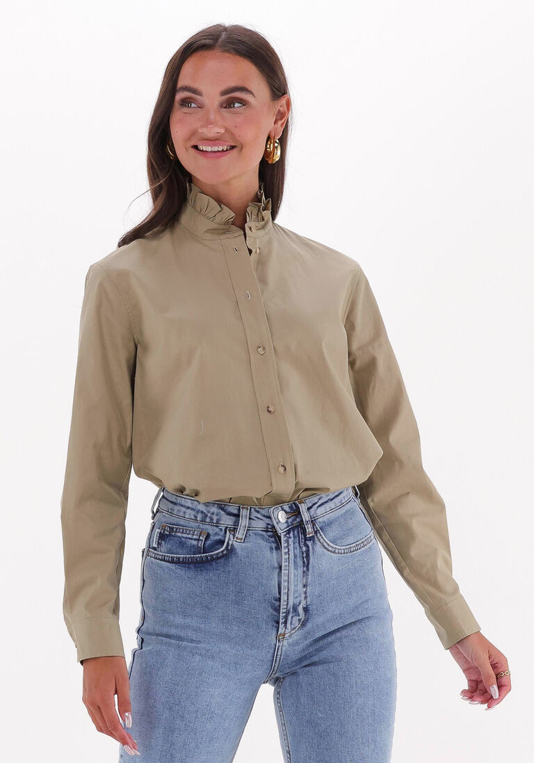 VANESSA BRUNO khaki vanessa bruno blouse sydney blouse