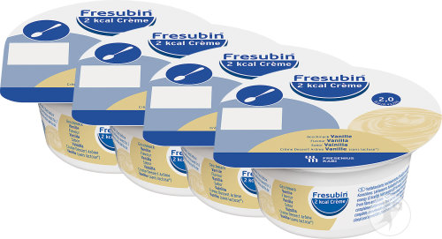 Fresubin 2 Kcal Crème Vanille Pots 4x125g