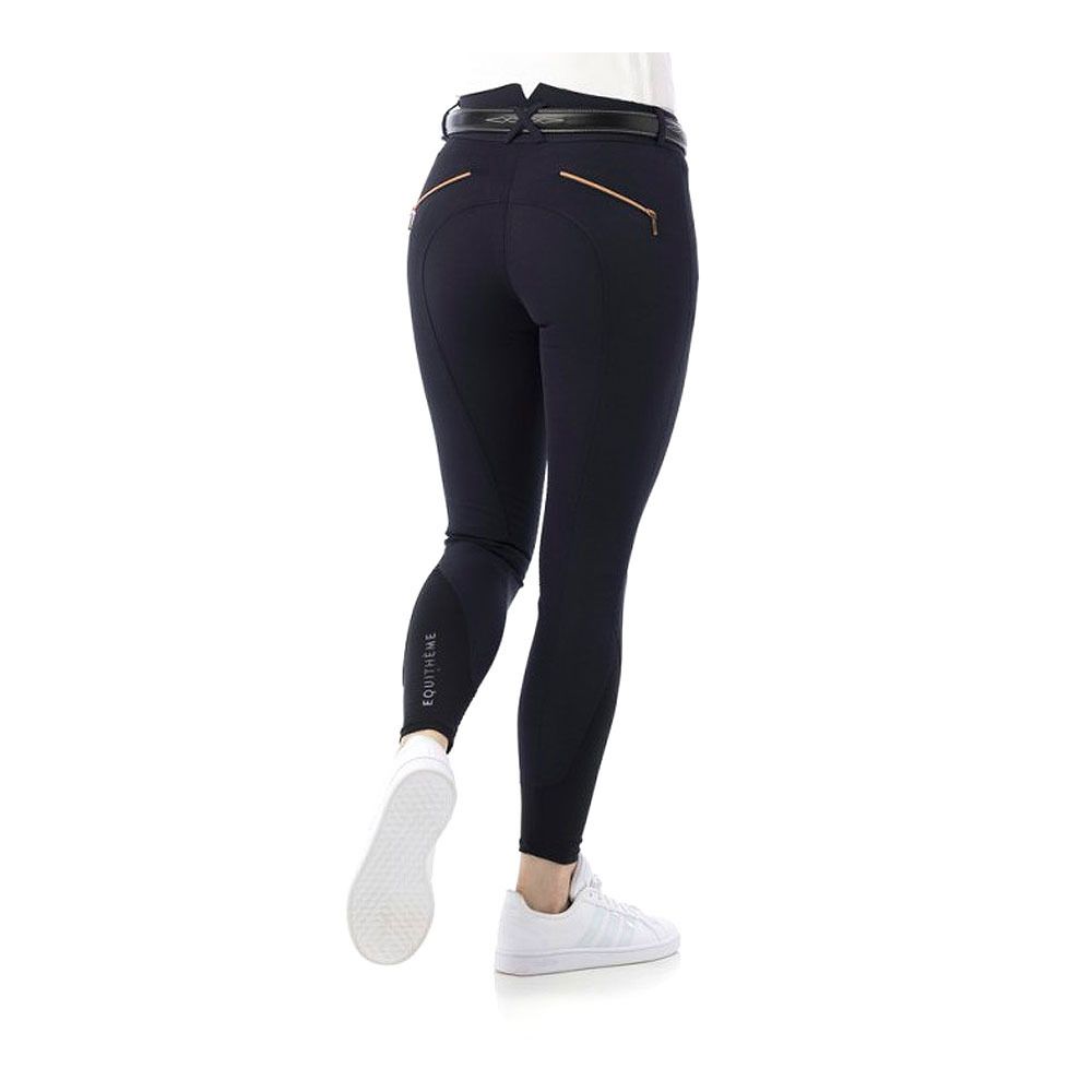 Equitheme KENYA - Pantalon siliconé Femme marine