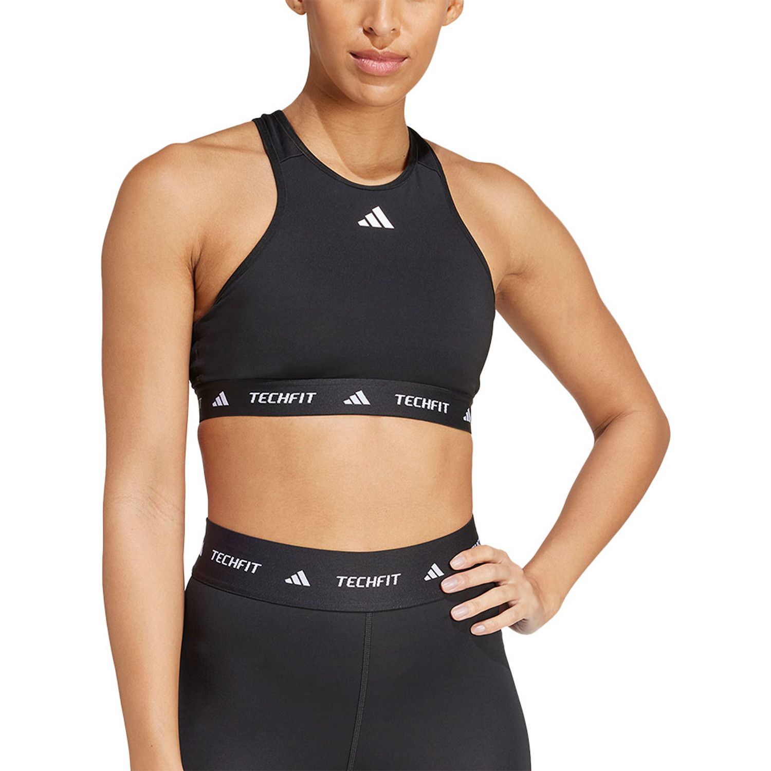 adidas Techfit Highneck Medium Support Sport BH