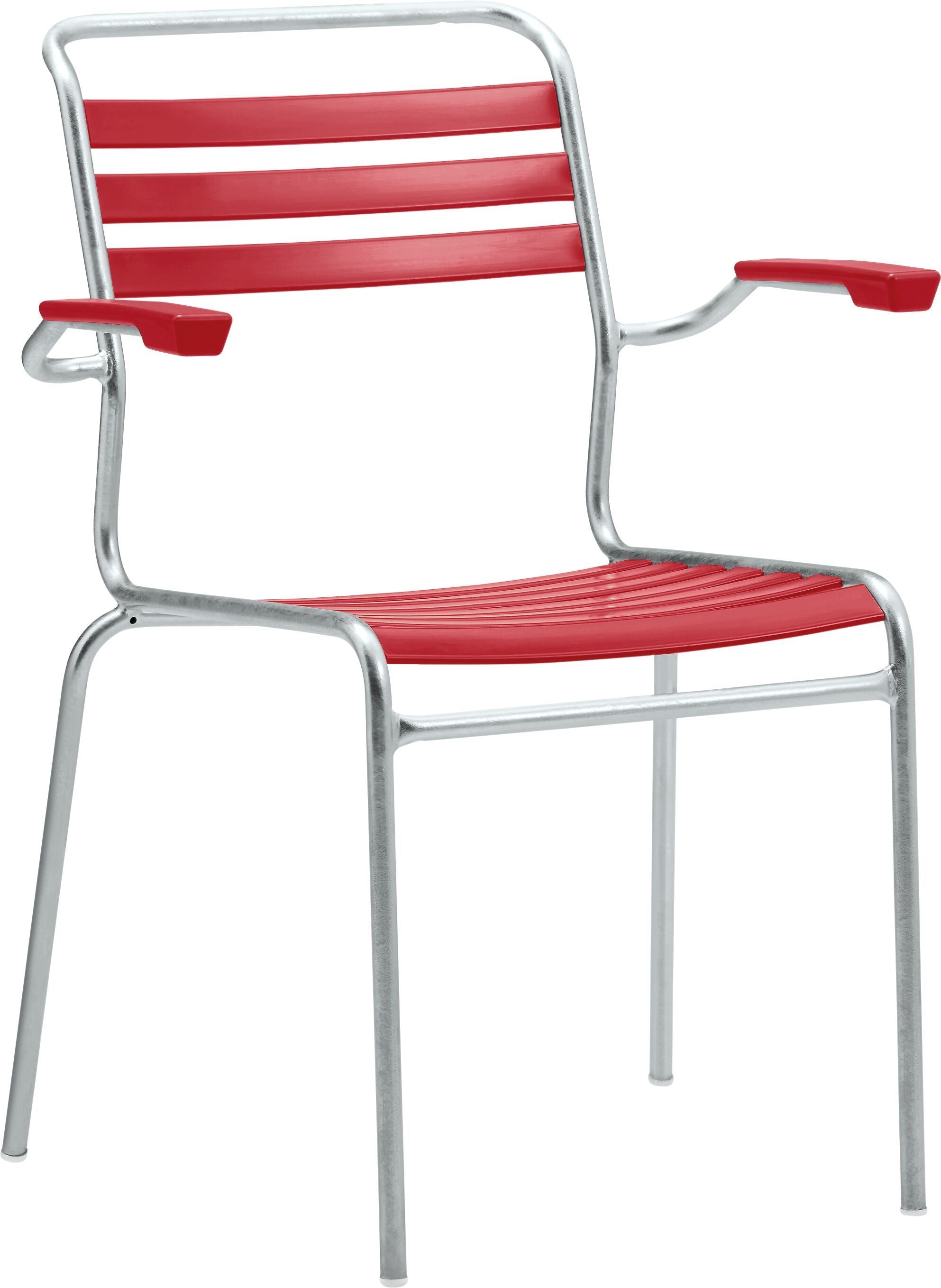 Schaffner SÄNTIS Stuhl - Rot / B: 62.0 cm x T: 60.0 cm x H: 85.0 cm