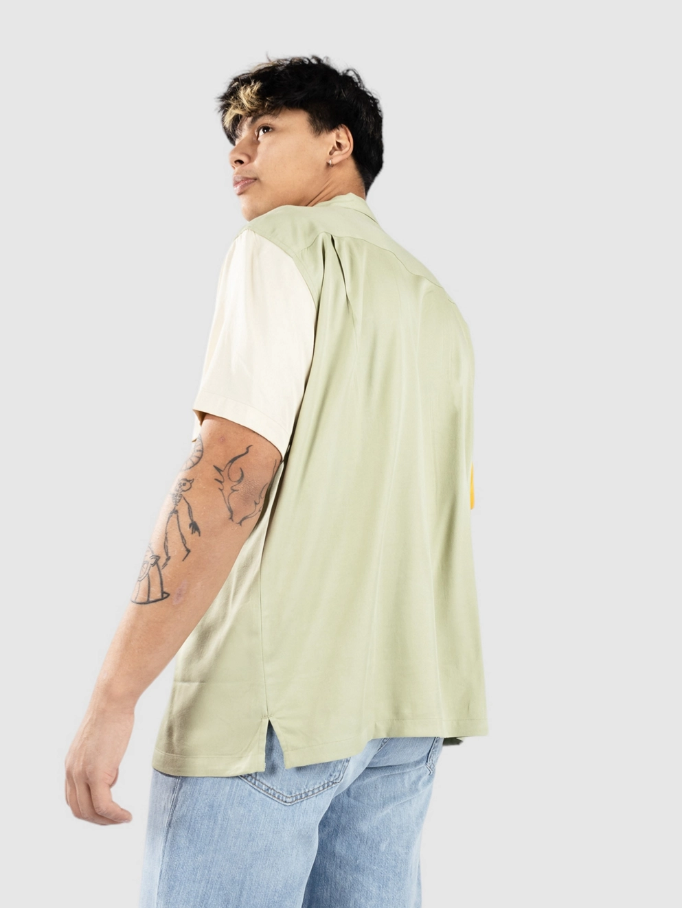 Iriedaily Viscolo SSI Shirt light olive