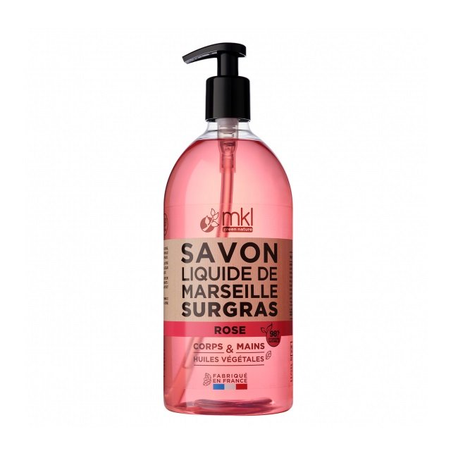 Savon Liquide de Marseille Surgras Rose 1 L