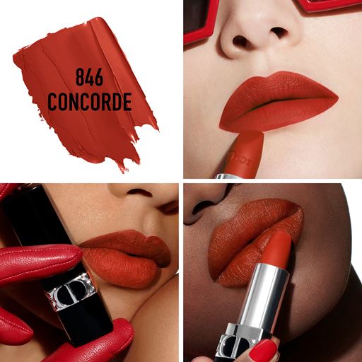 Dior Rouge Dior Mat Refill Lipstick, 846 Concorde