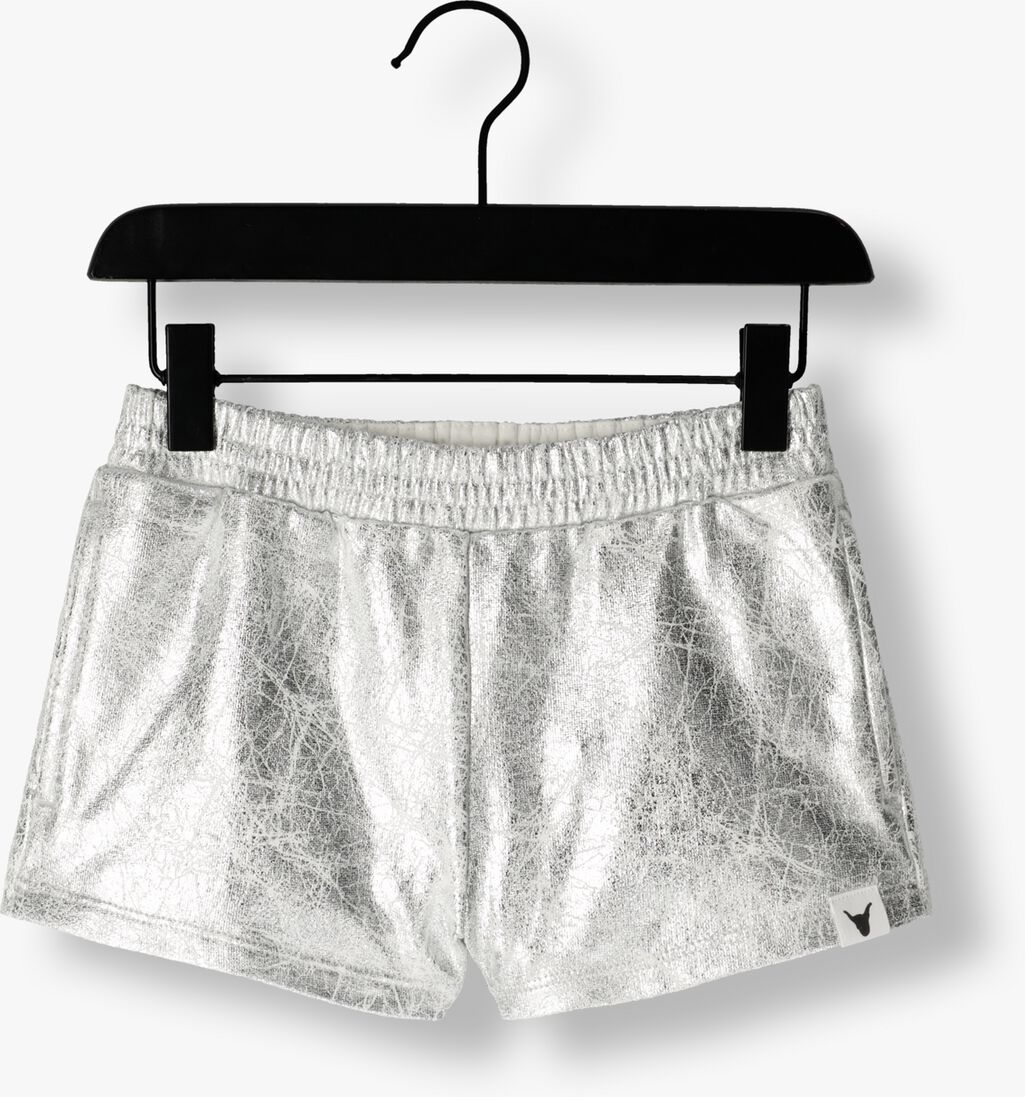 ALIX MINI zilveren alix mini shorts woven metallic short