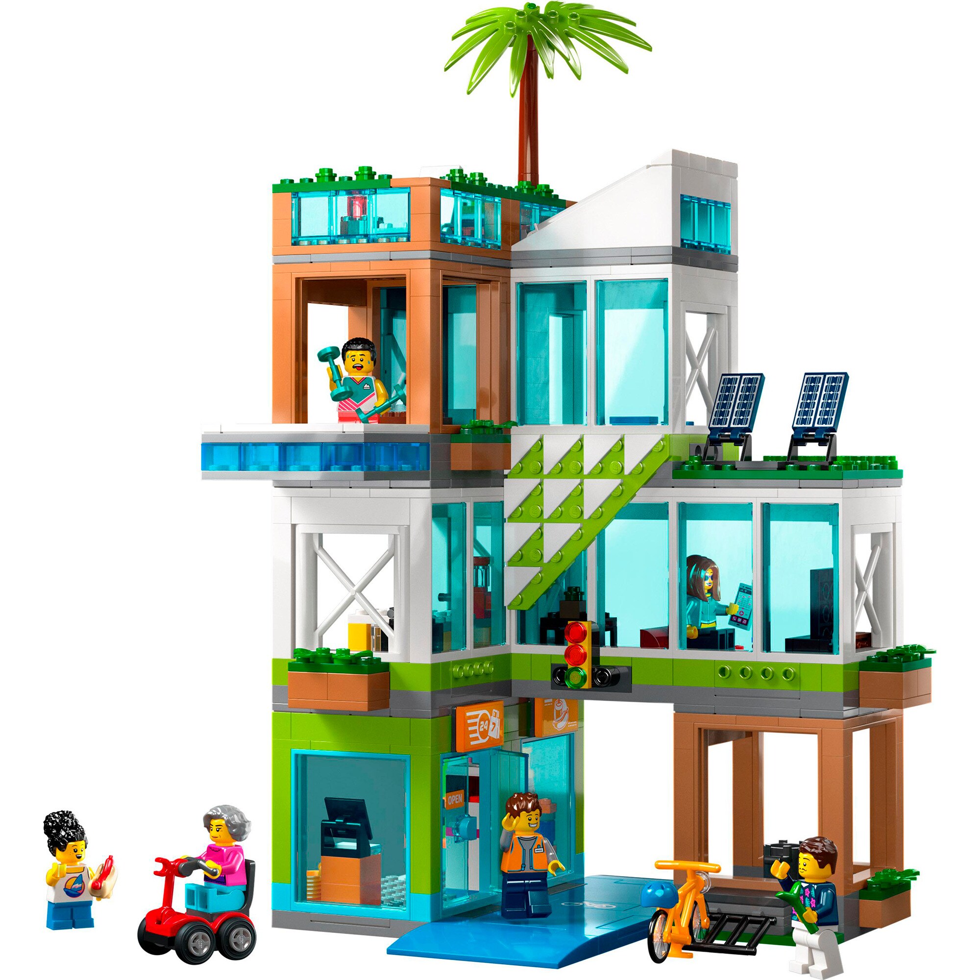 LEGO Konstruktionsspielzeug City Appartementhaus