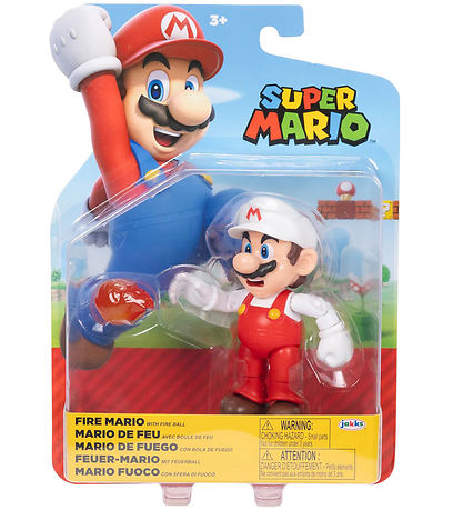 Super Mario Figur - 10 cm - vier Mario