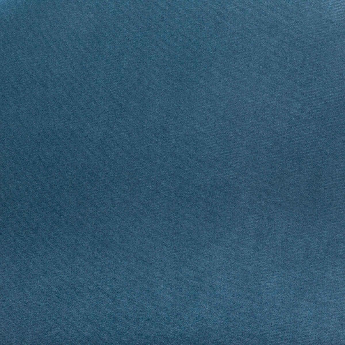 TABOURET APPOINT COFFRE VELOURS TESS BLEU