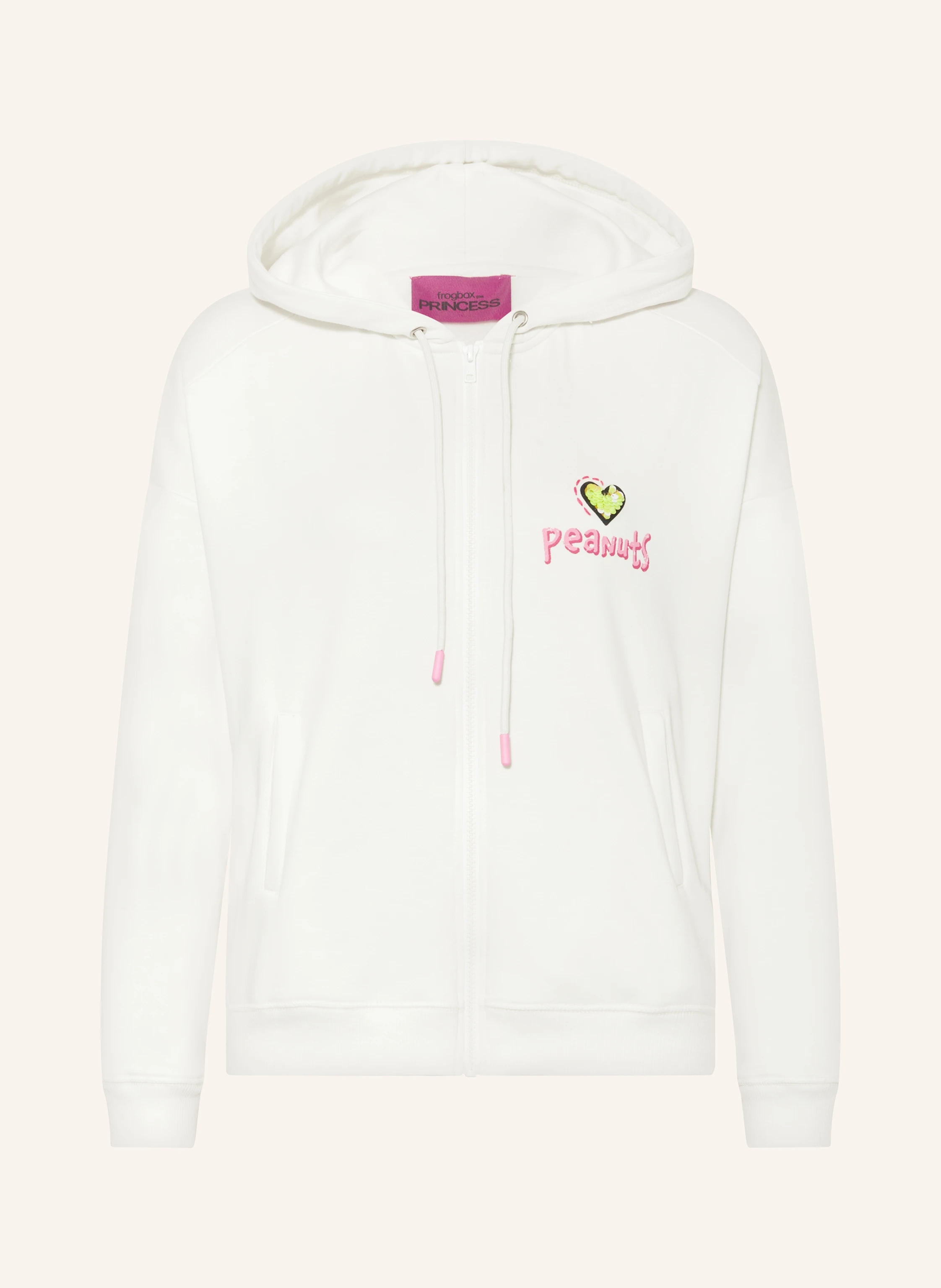 FrogBox Sweatjacke mit Pailletten