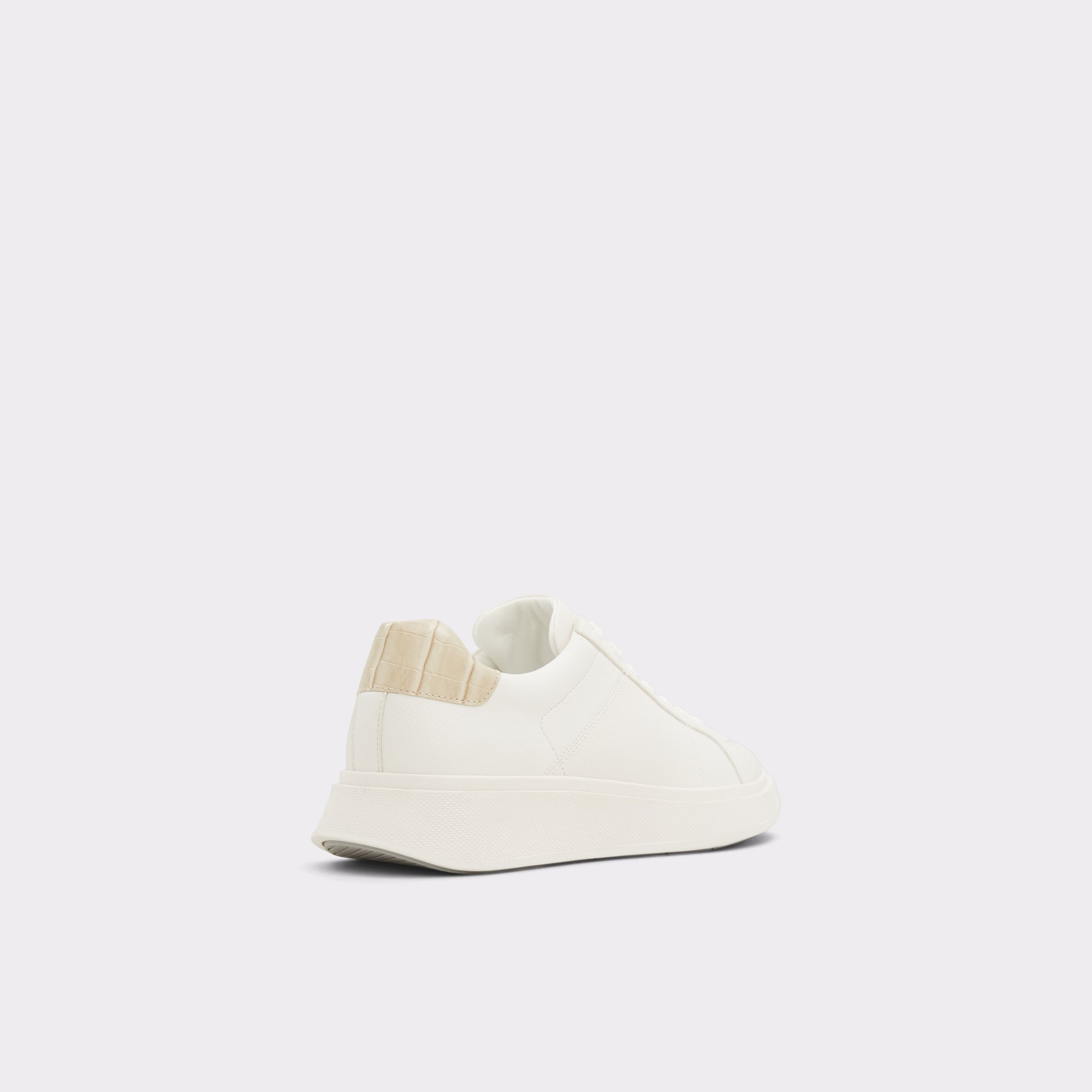 Primespec White Synthetic Smooth Men Sneakers