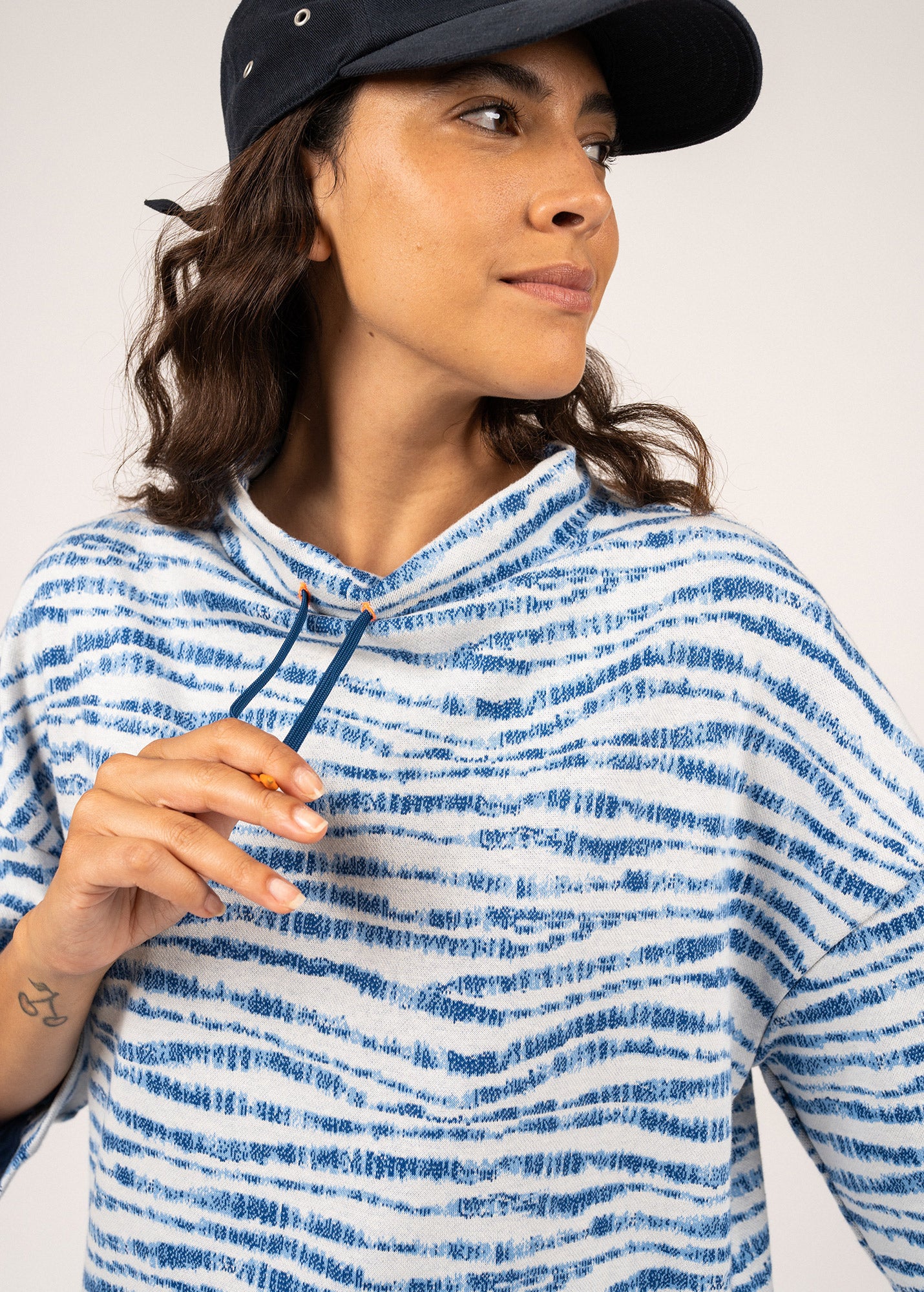 Sweat à motifs abstraits Guidel