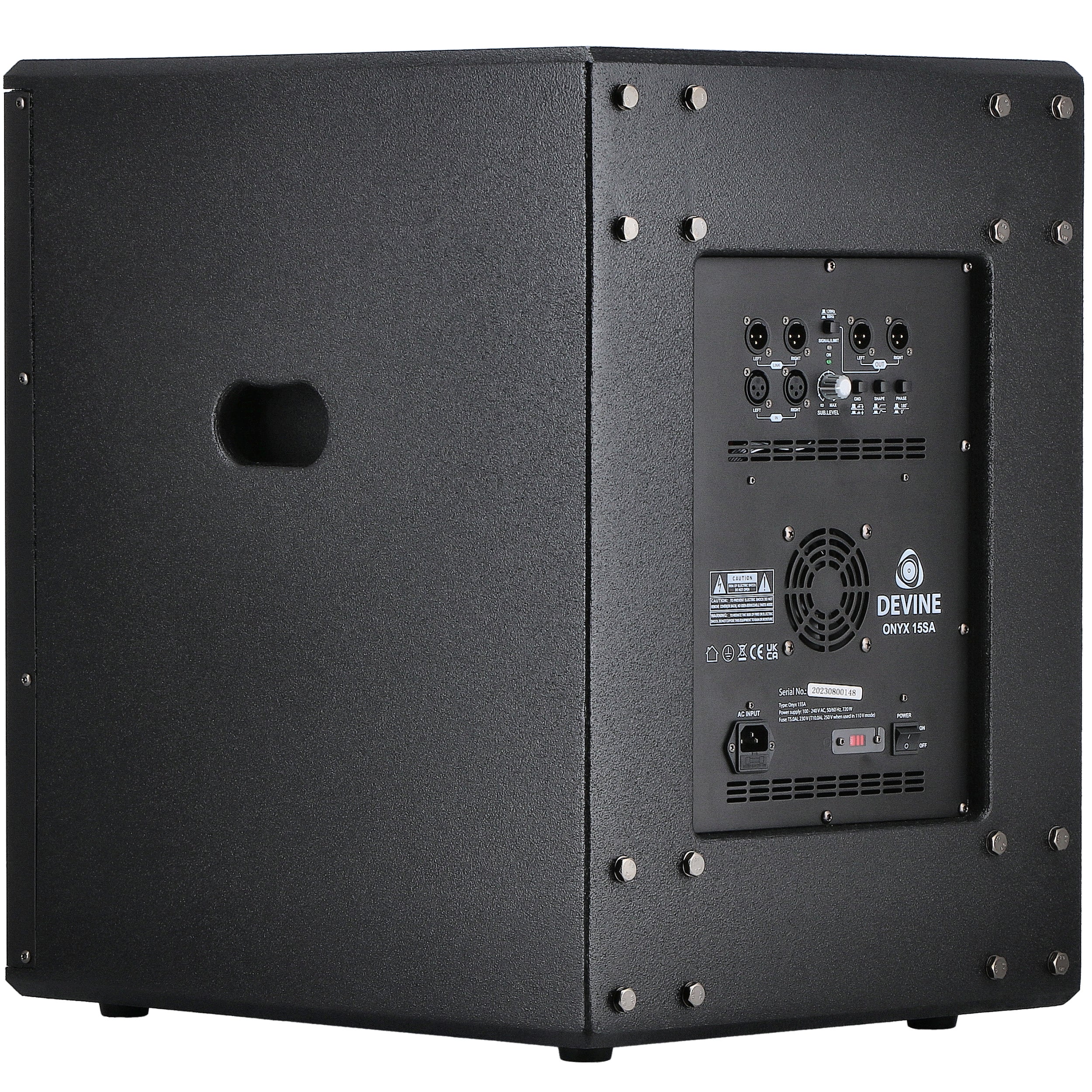Devine Onyx 15SA 15 inch actieve subwoofer