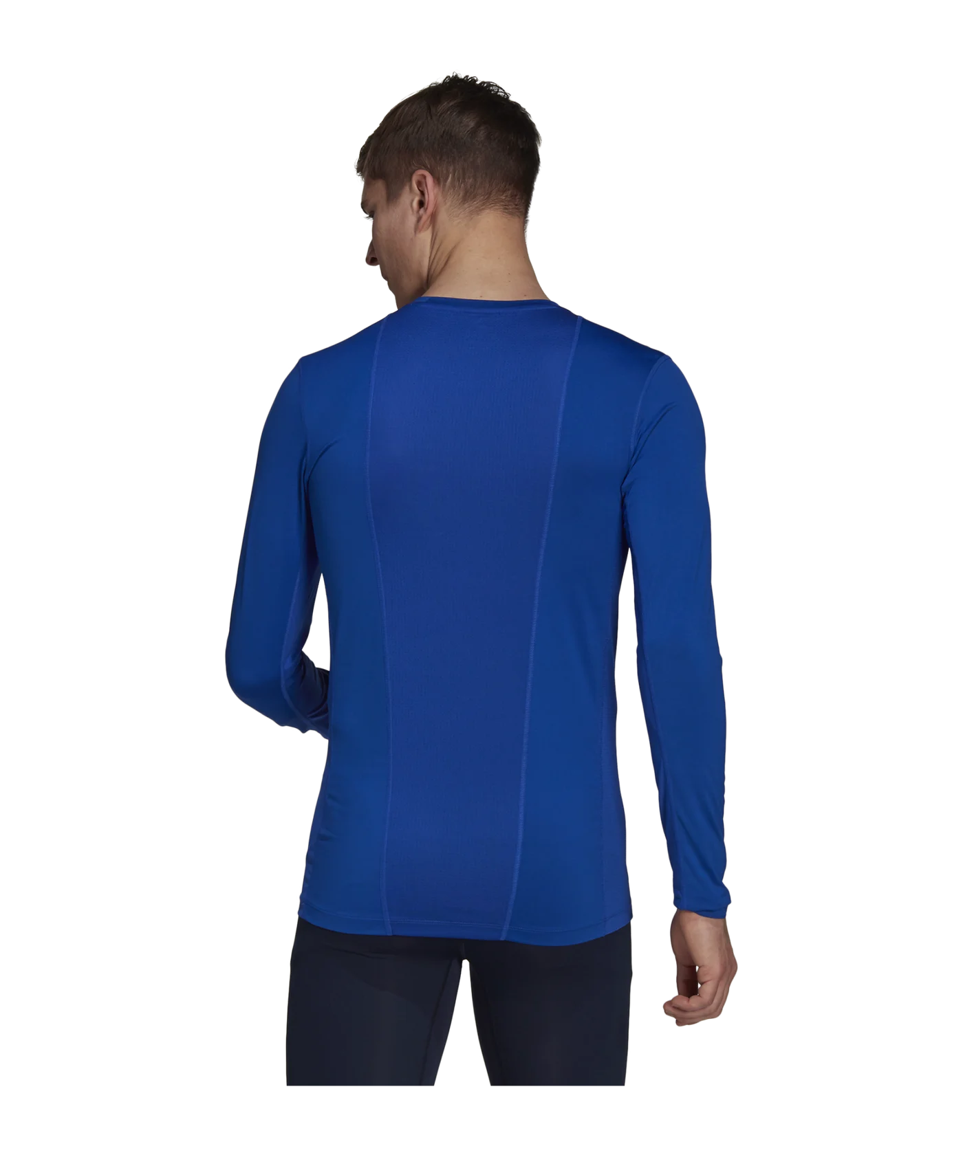 adidas Techfit Shirt langarm Blau