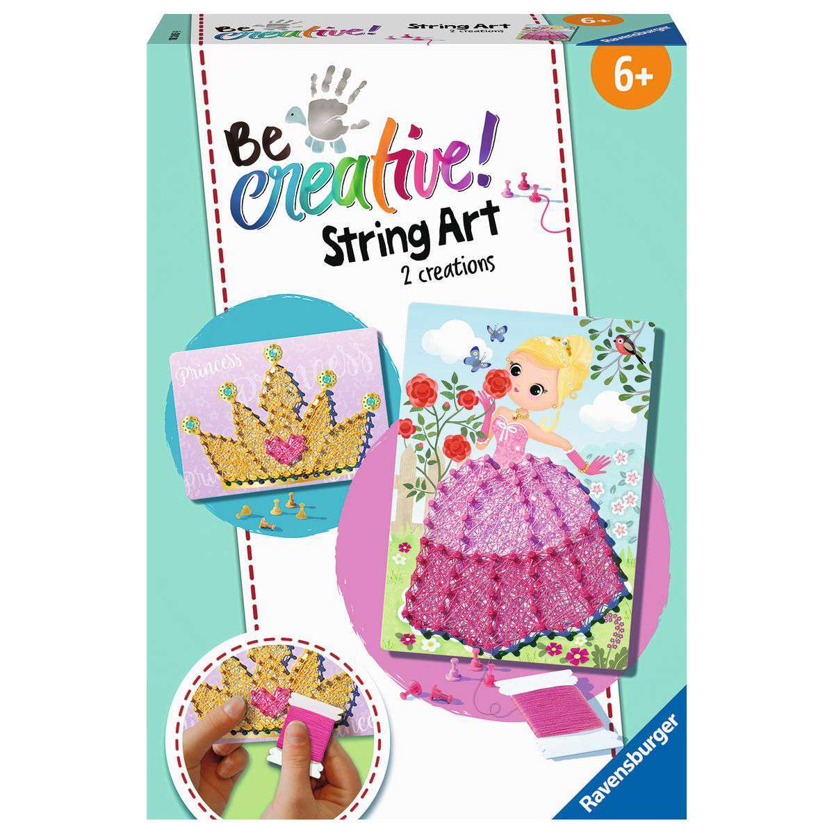 Ravensburger Spiel String Art Prinzessin