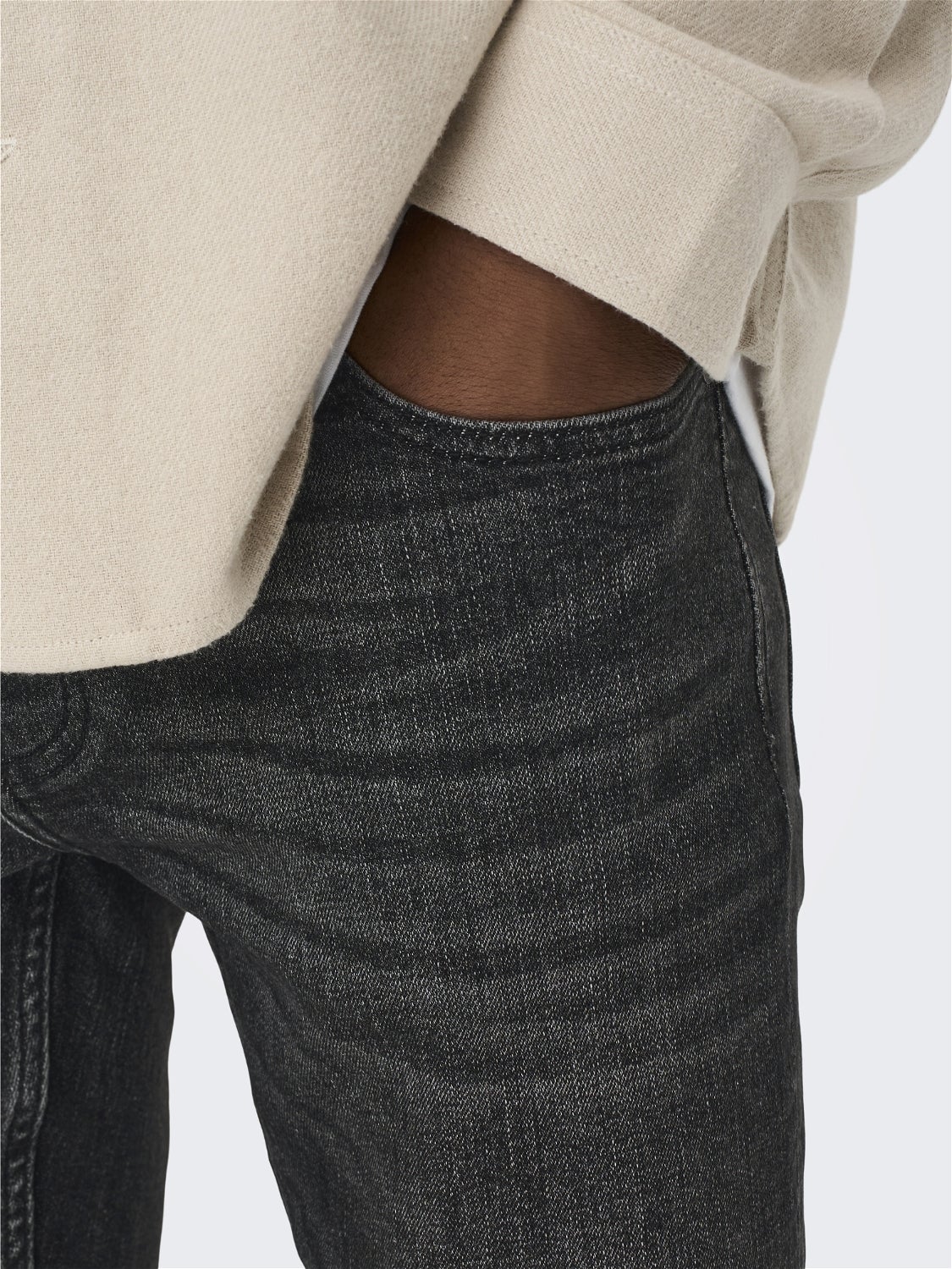 ONSLOOM Slim Fit Jeans Black Denim