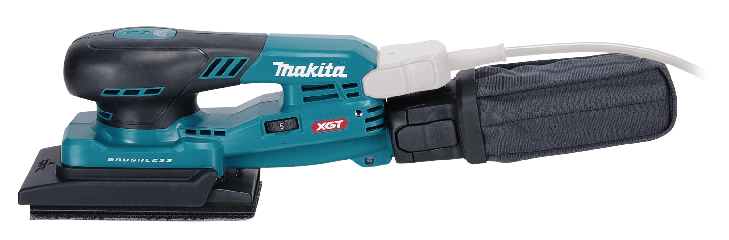 Makita BO005CGZ XGT 40V Li-ion accu Handpalm vlakschuurmachine - 80x130mm