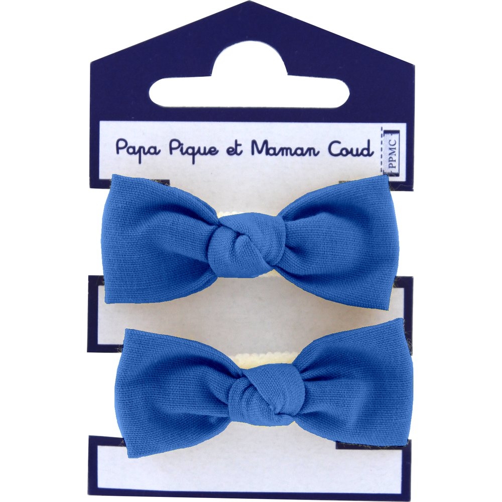 Mousse Petit Noeud Bleu Navy