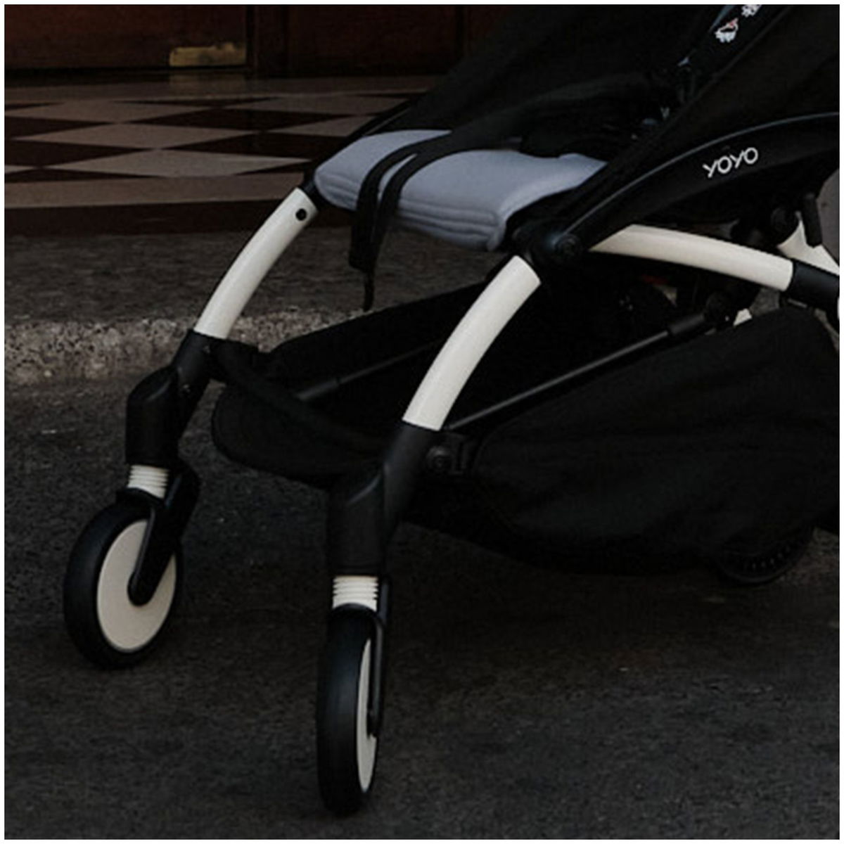 STOKKESTOKKE   YOYO³ 6+ white black