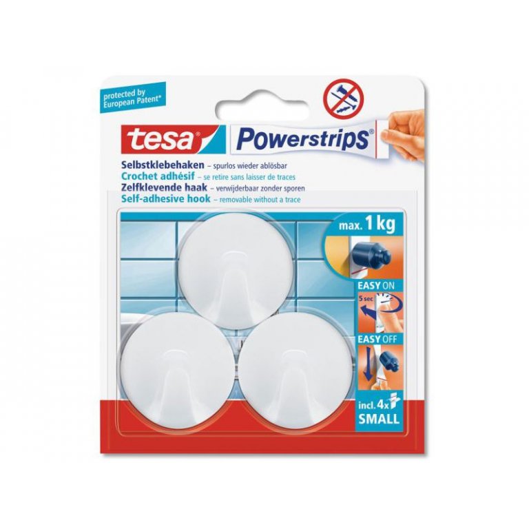 Tesa Powerstrips Rundhaken