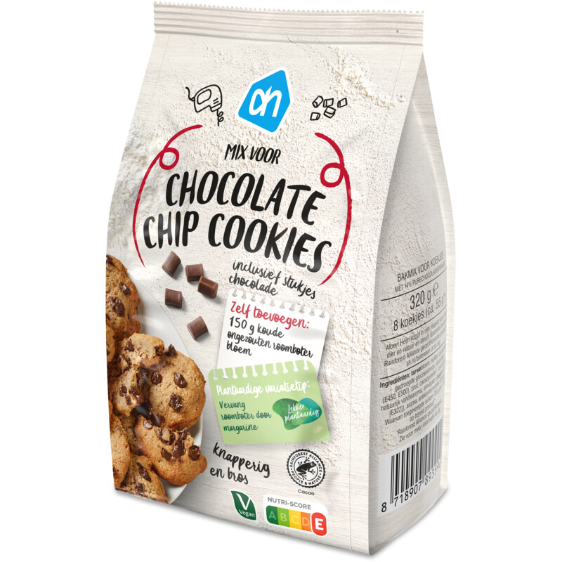 AH Mix voor chocolate chip cookies