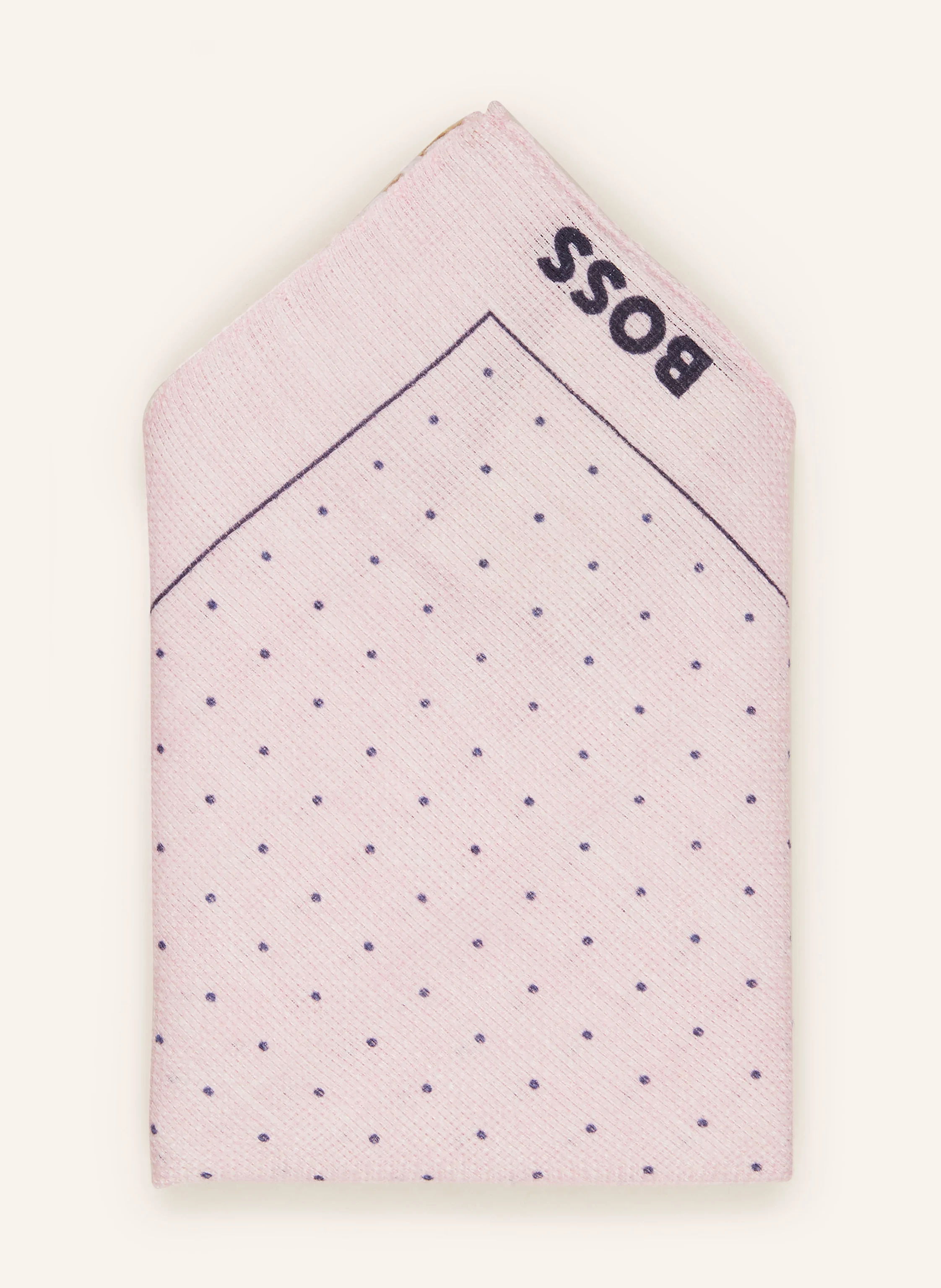 BOSS Einstecktuch H-POCKET aus Leinen