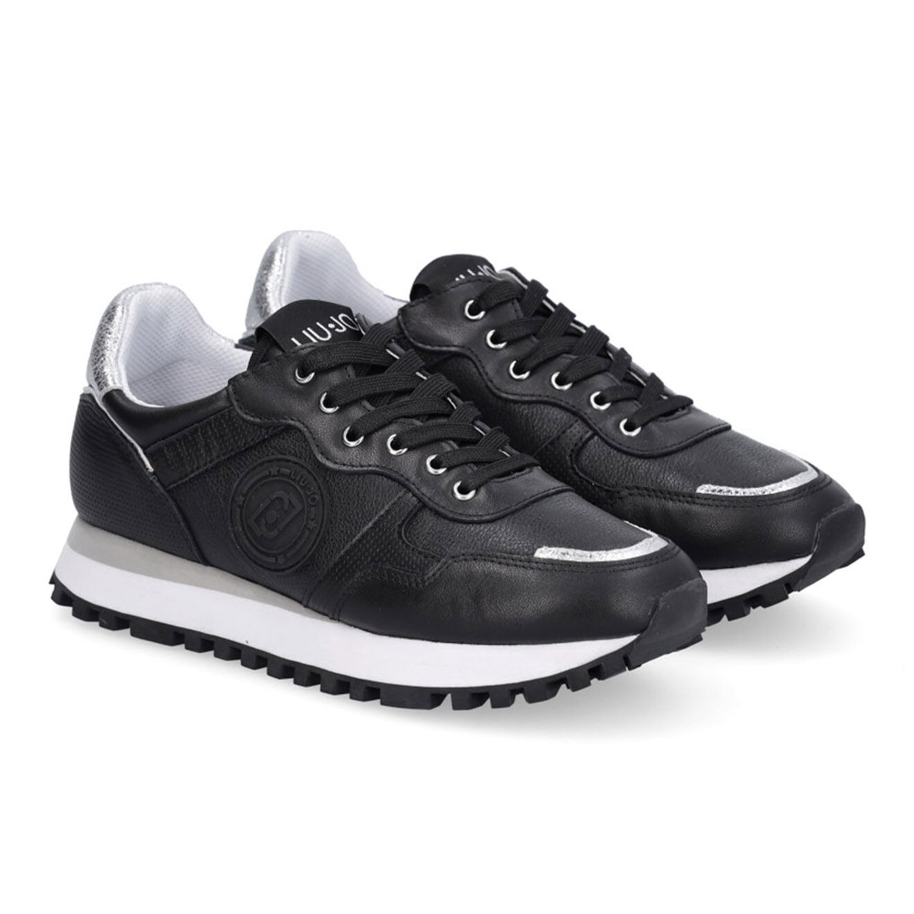 Liu-Jo Sneakers en Cuir Apolline noires