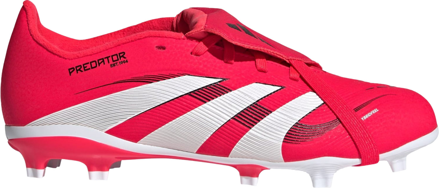 Predator League FT FG Junior Lucid Red/Cloud White/Core Black
