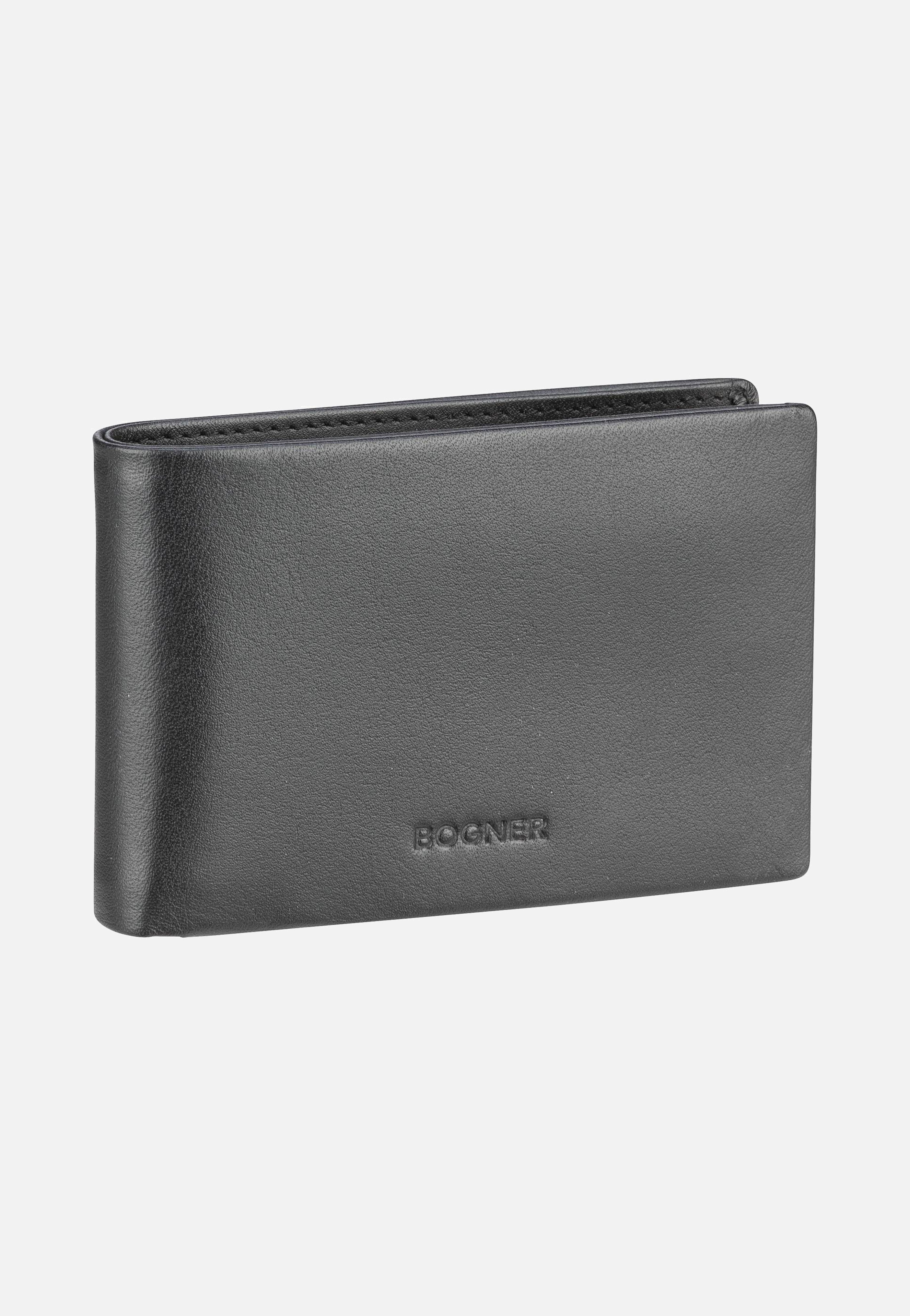 Aspen Nelio Billfold SH4 Black - Portemonnaie
