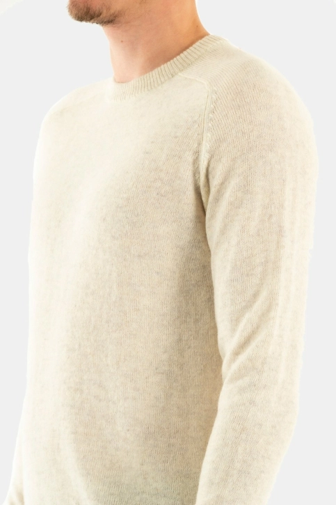 pull hiver superdry m6110325a ptg ecru marl