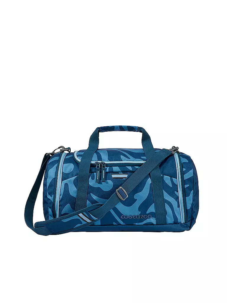 COOCAZOO Sporttasche BREAKING WAVES blau