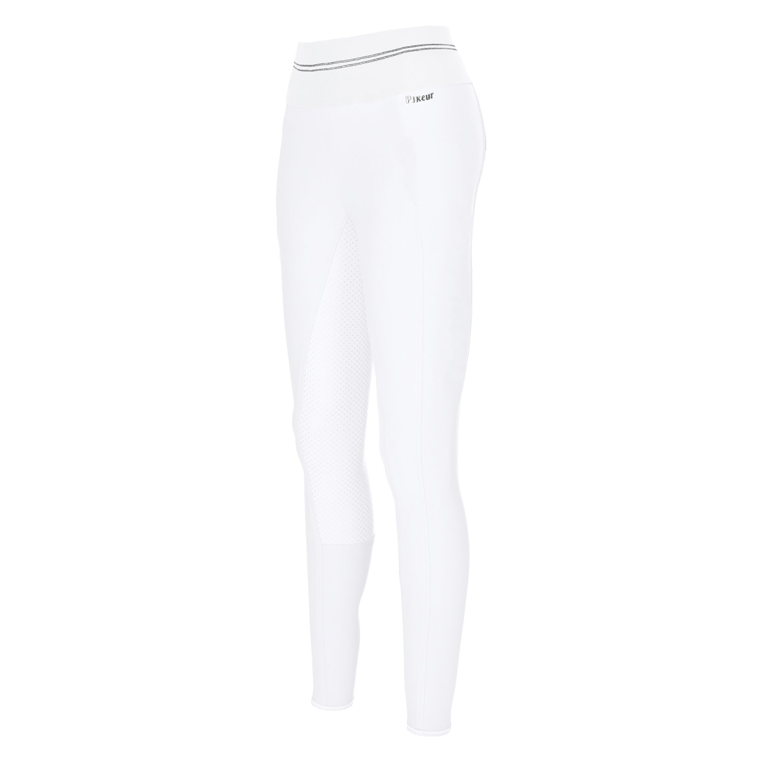 PIKEUR Gesäßeinsatz-Reithose Gia Grip Athleisure - weiß
