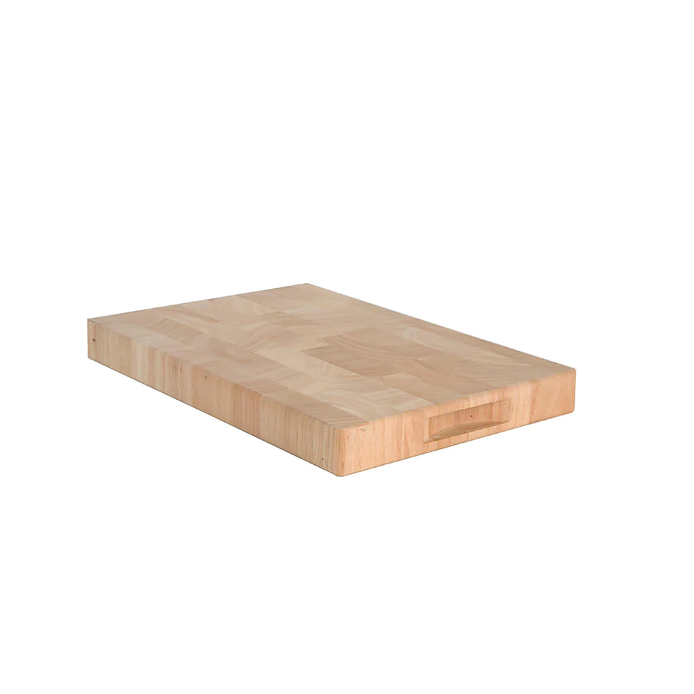 Planche à découper épaisse 38x26 cm en hévéa T&G Woodware