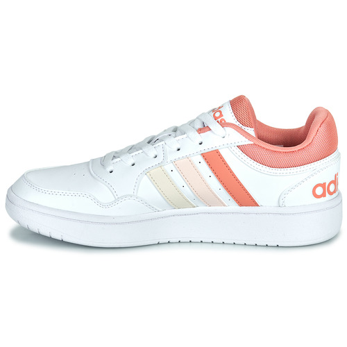 Adidas Sportswear - HOOPS 3.0 W - Blanc / Rose