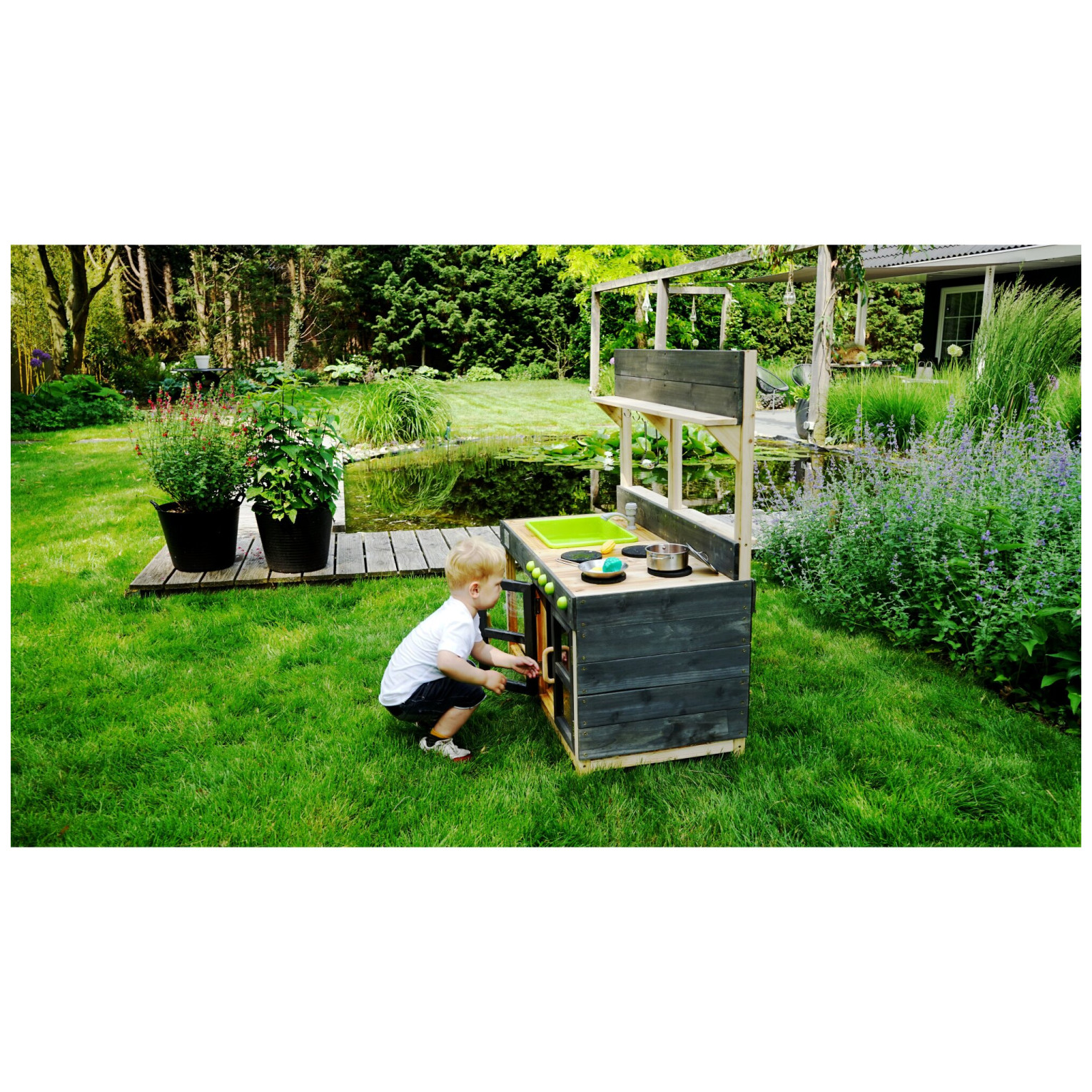 EXIT Yummy 200 houten buitenkeuken - naturel