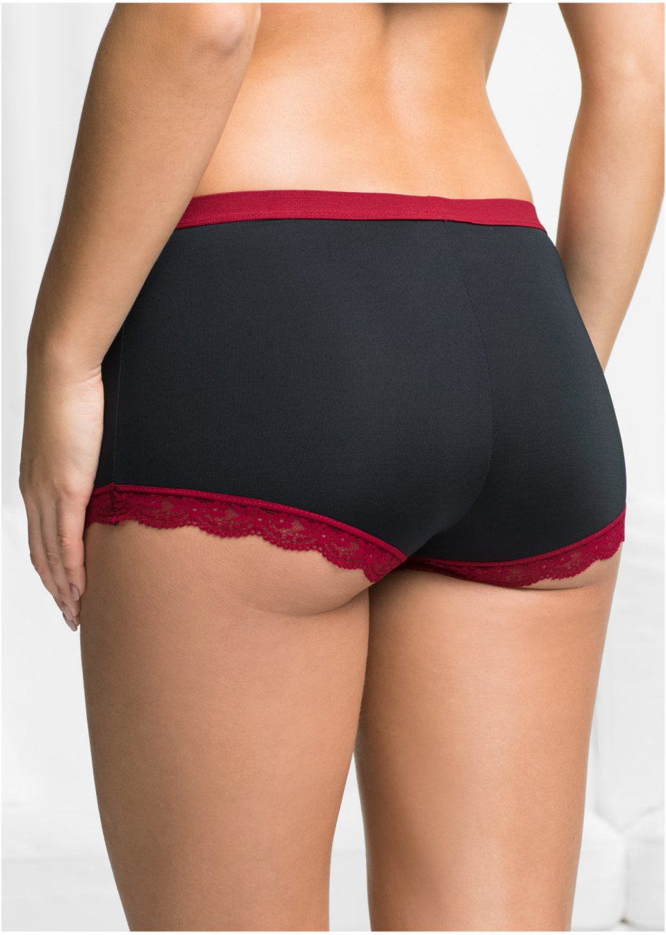 Lot de 3 boxers femme microfibre