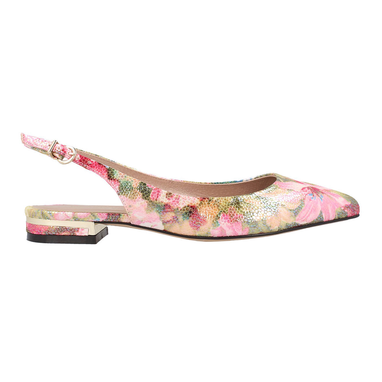 Roberto Botella Ballerines à fleurs roses